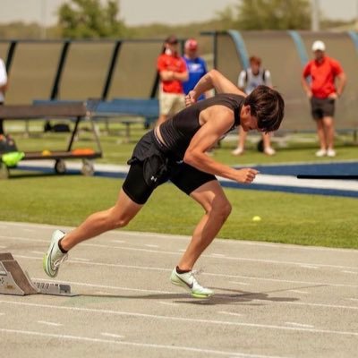 C/O 2025 5’11” 160/Varsity Track for the Midland Christian Mustangs/200 PR: 22.69 400 PR: 49.37 4x400 PR: 48.7/ 432-528-8510/ NCAA ID# 2302793942/ 4.0 GPA