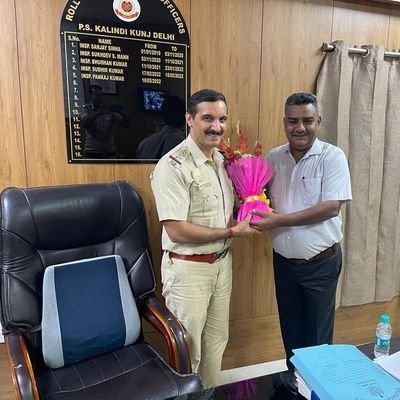 SHO Police Station - Fatehpur Beri 

Earlier Served as
SHO Chhawla,
SHO Kalindi Kunj &
SHO RK Puram- 
Shanti Sewa Nyaya #8750870826