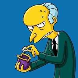 Charles Montgomery Burns pour les intimes, J'ai 24 ans, Propriétaire d'une centrale nucléaire 🏭 passionnée de la finance dans l'attente de devenir libres 💸