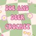 ❁ Doe & Deer Crochet ❁ doeanddeercrochet@gmail.com (@doedeercrochet) Twitter profile photo