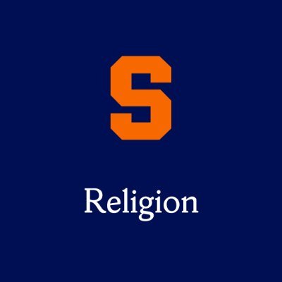 The official twitter account Department of Religion @SyracuseU #acrel