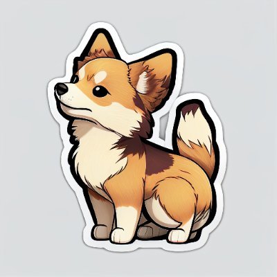 🐾 Welcome to AnimePawPals, home of the cutest anime dog stickers! 🐕✨ Unleash your inner otaku and add some kawaii charm to your life. 🎨🐶 #AnimeStickers #Dog