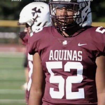 Student Athlete c/o’26 Aquinas Institute of Rochester 4.0 GPA  6’ 210 lbs Football, Basketball, Outdoor Track & Field