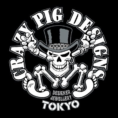 💀🇬🇧☠️--- クレイジーピッグ東京店 ---☠️🇯🇵💀⚡️⚡︎♤ Rock ‘n’ Roll & Heavy Metal Jewellery ♤⚡︎⚡️ ☎️ 03-6407-8158 📧 info@crazypigdesigns.jp