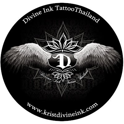 Divine Ink Tattoo Thailand, where professional tattoo artists have been guaranteed by experience for more than 20 years as portrait blackn' gray Japanses etc.,