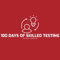 100 days of Skilled Testing(@SkilledTesting) 's Twitter Profile Photo