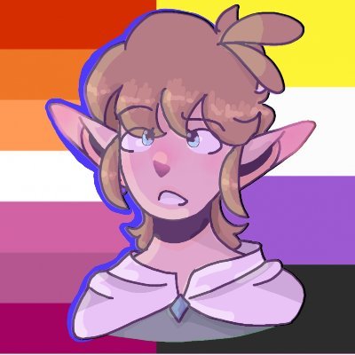 Have art rarely I guess
They/Them
I forgot where I found my banner
Profile picture by me
Currently in my LOZ arc