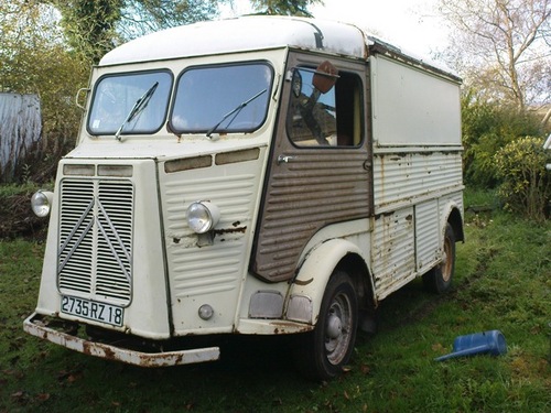 pigface1959's profile picture. I'm a Citroen 1959 H Van who has been rescued from a field in France.  My friends Elinore and Dimitris plan on restoring me to my former glory!