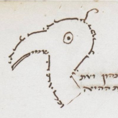 Here to share the joy and silliness of Jewish illustrated manuscripts! inspired by @weirdmedieval