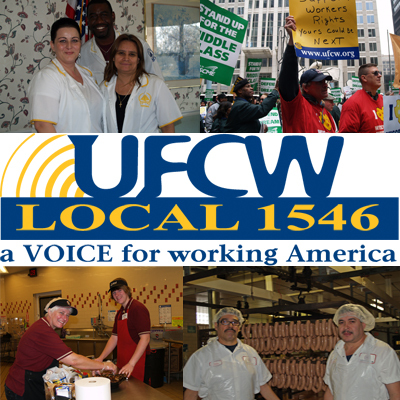 UFCW Local 1546 represents 19,000 union workers employed in the retail food, meat packing and processing, nursing home and other professional industries.