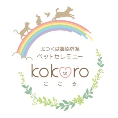 北つくば農協葬祭🌈ペットセレモニーKokoro🌈 お葬儀屋さんのペット火葬、最愛の家族の旅立ちを心を込めてお手伝いいたします。☎️0120-456-556 HP: https://t.co/w29aBws4yq