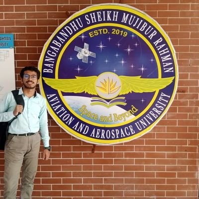 Studied in Bangabandu Sheikh Mujibur rahaman Aviation And Aerospace university