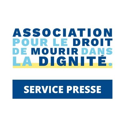 Service presse de l'Association pour le #DroitdeMourirDanslaDignité @ADMDFRANCE - Pdt @JonathanDenis - 77.000 adhérents - presse@admd.net #ProChoix #FinDeVie