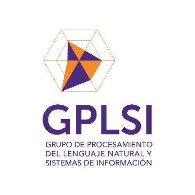 Twitter oficial del Grupo de Procesamiento del Lenguaje y Sistemas de Información de la @UA_Universidad