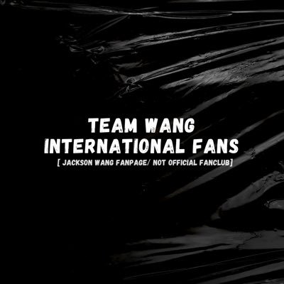 Jackson Wang Fanpage. We post updates on Jackson Wang & host events💚 backup to Teamwangintlfan