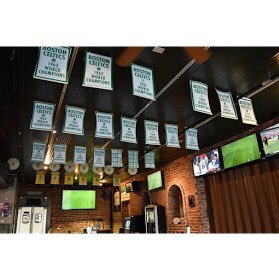 Sports Bar & Grille. USA soccer, UMass, Celts, Bs, Sox, Pats, 30 TVs, Covered patio, party room, keno. We can stream any game. NFL ticket. Pizza, wings, etc