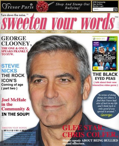 Sweeten Your Words is a magazine plus shopping experience that meets everyone's needs. Looking for celebrities, presents or family solutions? Pop on in!