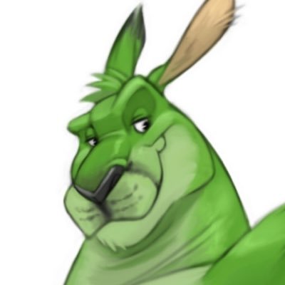 Giant Green Kangaroo Troublemaker