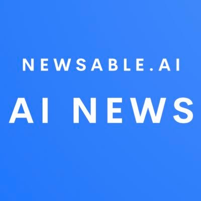 Newsable_ai's profile picture. Navigate the Al world with us. We aim to become your one-stop hub for the latest Al news.