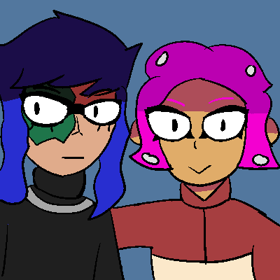 im trying to learn how to draw so ill practice with the gays. ill try to pump something out. daily.
- She/Her (24 years old)
- Splatoon Liker