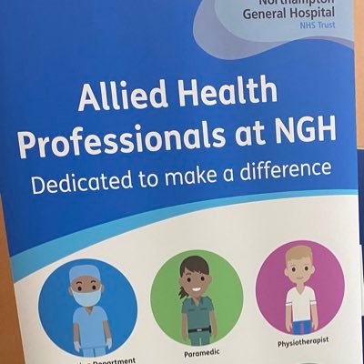 Northampton AHP’s , working to ensure allied health professionals are part of the big conversation