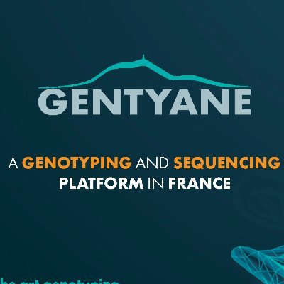 The plateform GENTYANE (GEnoTYping and sequencing in AuvergNE) of Clermont-Ferrand (France) is attached to INRAE (Auvergne Rhône Alpes Center)