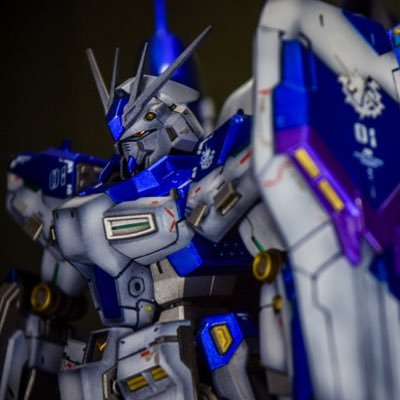 【大理石塗装】νガンダム　完成品 特別企画】会場展示の「PERFECT GRADE UNLEASHED 1/60 νガンダム