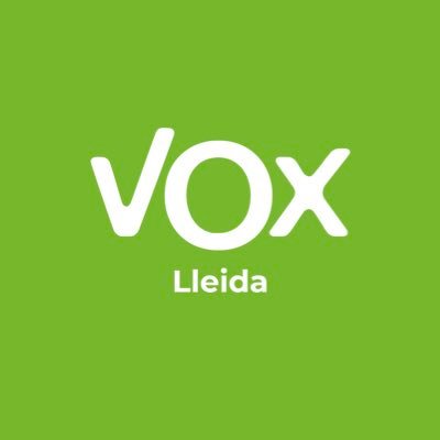 VoxLerida's profile picture. 🇪🇸 Cuenta Provincial Oficial de VOX Lérida. Afiliación: https://t.co/D4wx178Z1P… Telegram: https://t.co/ihcPOJzcC6… ¡Vota en defensa propia!