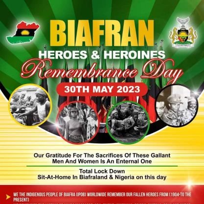 I am a freedom fighter that believe in Biafra restoration