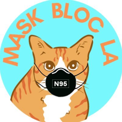 mutual aid project to distribute free masks in the so-called Los Angeles area • V/CA: @MaskBlocLA • https://t.co/JhmexPLC8J