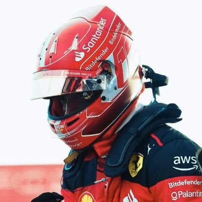 Apoyando al número #16 de Ferrari @Charles_Leclerc ♥️