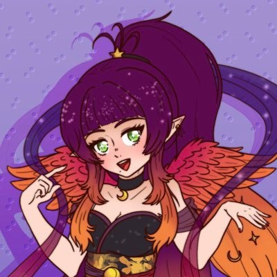 💖💛💙Hello stars! I am Astra Nyx together with my daughter Violet Sky꧁𖤍Galaxy Phoenix’s𖤍꧂ profile pic @lunarahartistry #envtuber #vtuber Live2D mom @tanjo_v