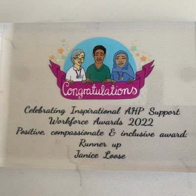 janice_loose's profile picture. Therapy Assistant working for @ESHTNHS. LOVE my role and opportunity to help improve Patients recovery and independence.