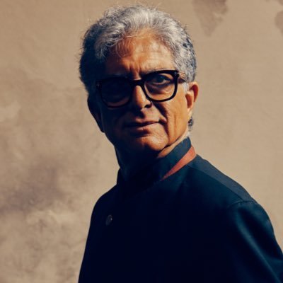 DeepakChoprasz's profile picture. Founder of @chopraglobal @ChopraFNDN @NeveraloneWorld & #author #AbundanceBook #Totalmeditation #Mentalhuman NEW BOOK - #LivingintheLight - Now Available 👇