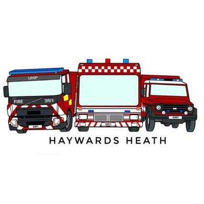Haywards Heath Fire Station account. We are a Day Crew RDS Station in West Sussex and have 2 appliances, 1 Command Unit and a 4x4 Vehicle.