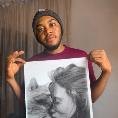 A realistic charcoal artist. specialize in drawing portraits and pets.🇳🇬 Arsenal fan 🔴⚽⚽ | 90's kid | tik tok - Uyidraws. shipping world wide 🌍✈️