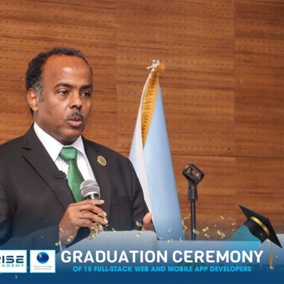 Twitter account of the Office of the State Minister for Foreign Affairs and International Cooperation, Somalia. The current SM: H.E. Mr. Ali Mohamed Omar.