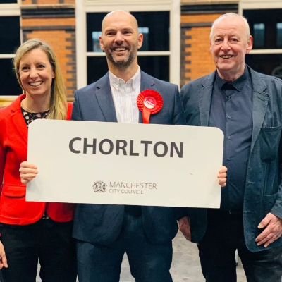 Latest news & events in Chorlton from your Labour team. Cllr.john.hacking@manchester.gov.uk Cllr.eve.holt@manchester.gov.uk Cllr.mathew.benham@manchester.gov.uk