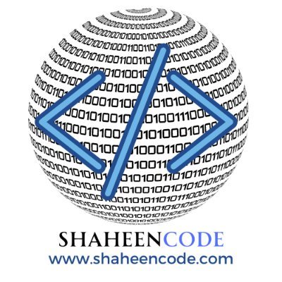 shaheencode's profile picture. Shaheen Code is an online Training platform that offers a wide range of courses in coding, software development.