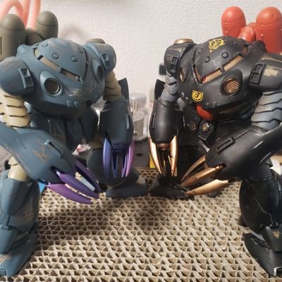 いまはガンプラ中心に製作しています