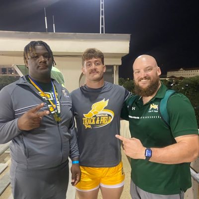 “Stay far from timid, only make moves when your heart’s in it, & live the phrase sky’s the limit” -Offensive Line & Track & Field Throwers coach-