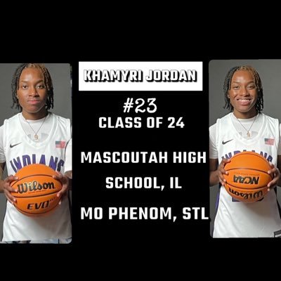 •STUDENTathlete •#23 •Mascoutah High School 💜•TEAM VS me •Versatile Guard •4.0GPA •Coachable •Class of 24• I LOVE DEFENSE 💪🏾😤• Email: myrij8@gmail.com•