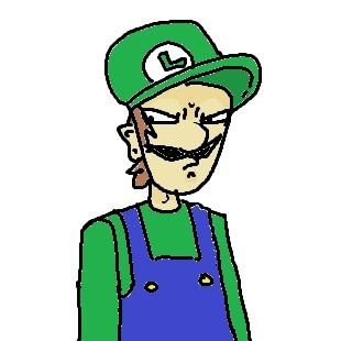 A random shitty comic about Luigi committing mass homocide