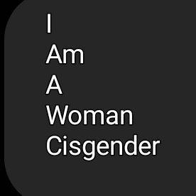 100% MEGULATOR. Love Sussexs Squad,but not a member, too old school
Black female
I'm here to fight for Liberals and Meghan and Harry. Love my comics & Marvel