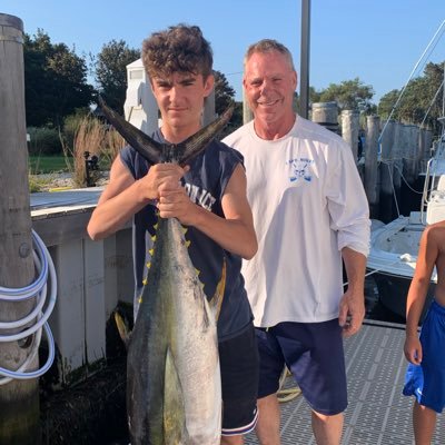 Retired Firefighter 9/11 Never Forget. Fishing 🎣 Season is Coming. Nothing better than being out on the Ocean with my son & landing a nice Tuna 🍣