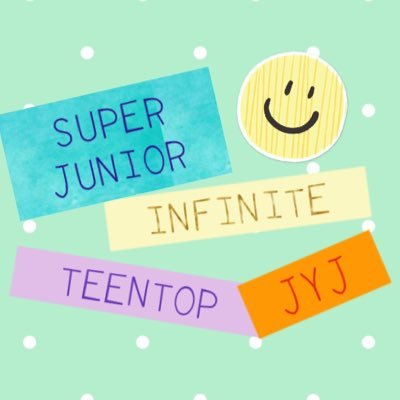SUPER JUNIORとINFINITEとTEENTOPとJYJ
