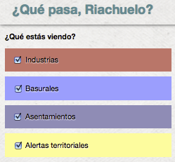 ¿Qué pasa, Riachuelo? es una plataforma de monitoreo basada en datos públicos y destinada a visualizar la problemática ambiental de la Cuenca Matanza Riachuelo.