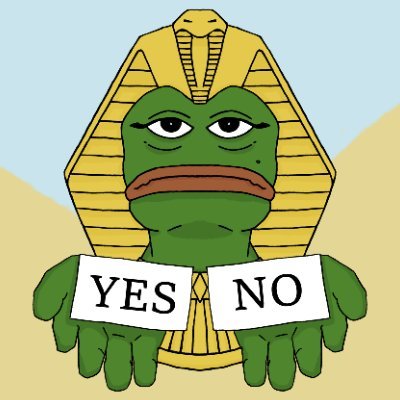 A layer2 memecoin on $pepe metaverse powered by the two most powerful words: YES👍 & NO👎. Join $YESNO cult. YES to low mcap, LP locked, ownership renounced.