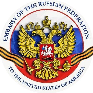 Official Twitter feed of the Russian Embassy in the USA @RussiaInUSA🇷🇺 https://t.co/JM9YWwCdwg Subscribe to Weekly Newsletter: https://t.co/AUnA6J73py