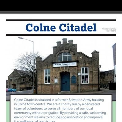 Community centre in the heat of Colne, we aim to reduce social isolation, improve wellbeing without prejudice or judgement.
https://t.co/WRj0ObRAdB